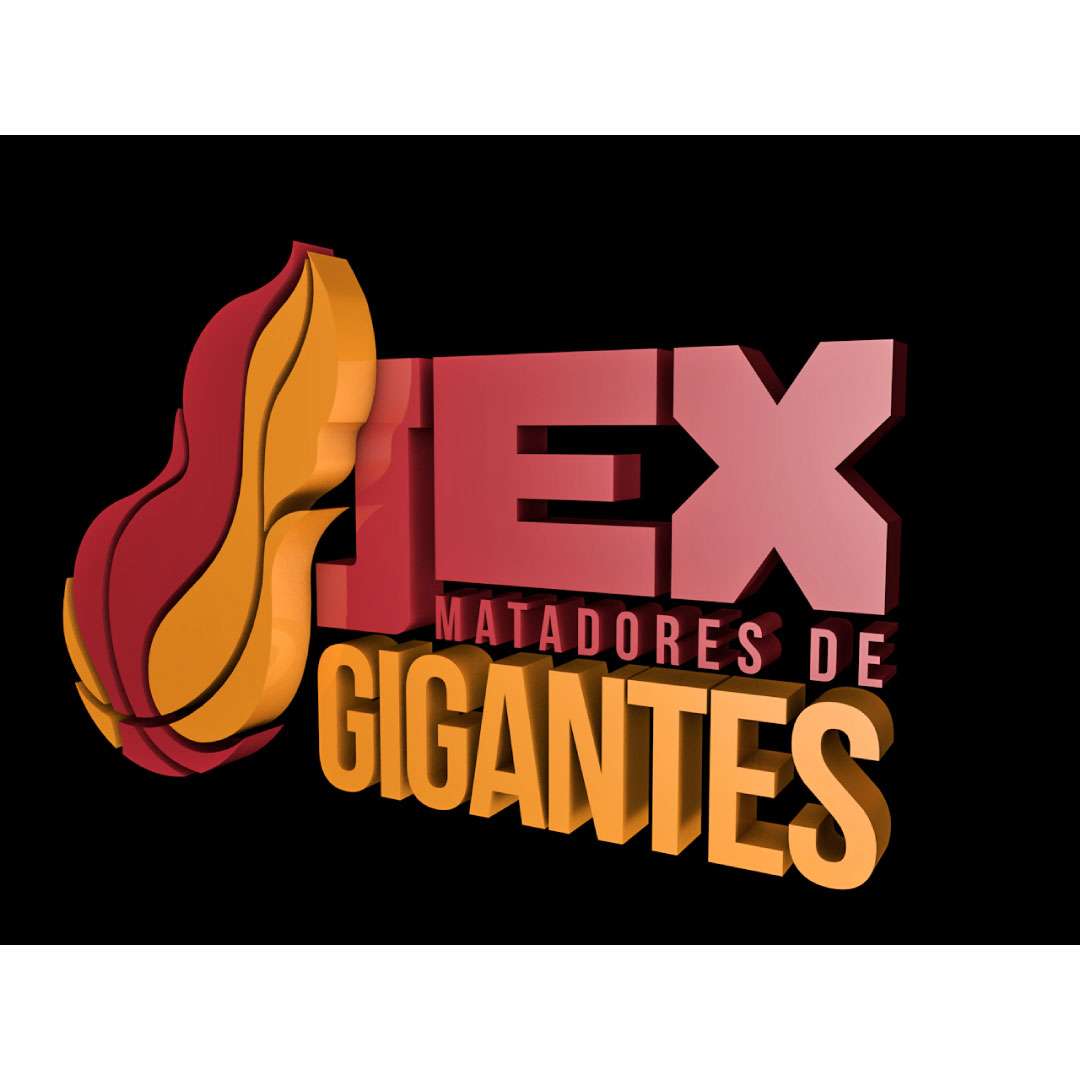 Logo 3D - Jex Matadores de Gigantes - Portafolio Jonathan Rijo P. - Logos - Jonathanrijo.com